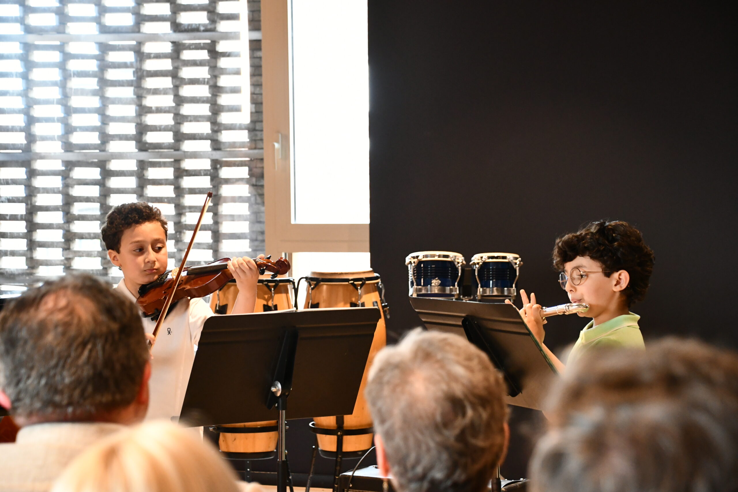 Inhuldiging van de nederlandstalige academie voor muziek en woord in